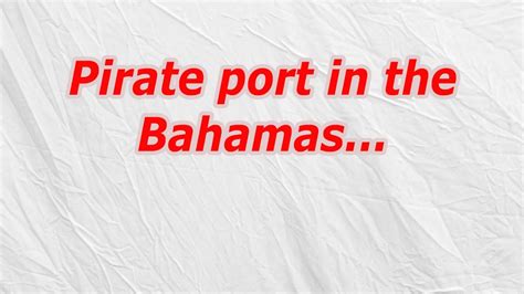 CodyCross: Capital Of The Bahamas [Answer] .